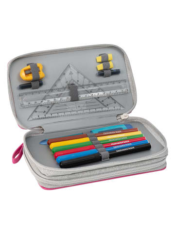 Faber-Castell Piórnik w kolorze różowym z wyposażeniem