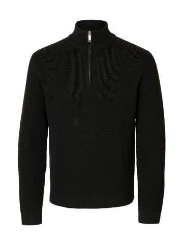 SELECTED HOMME Pullover "Theo" in Schwarz