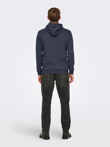 ONLY & SONS Hoodie "Ceres" donkerblauw