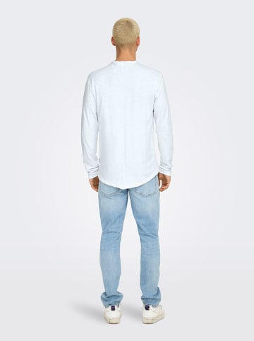 ONLY & SONS Longsleeve "Benne" wit