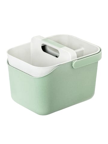 Vigar Caddy-Putzeimer "Zeroline" in Grün - 8 l