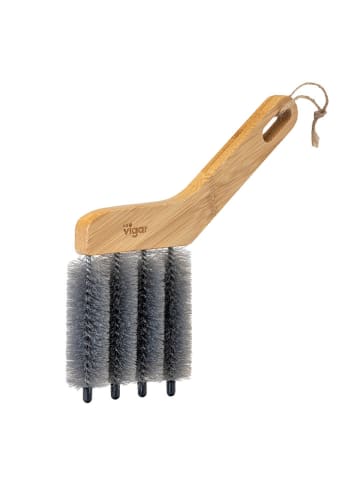 Vigar Szczotka w kolorze jasnobrązowo-szarym do żaluzji - wys. 20,5 cm