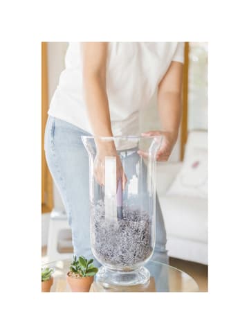 Vigar 2-delige set: microvezel plumeaus grijs - (H)34 cm