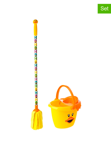 Vigar 2tlg. Set. Wischmop in Gelb - ab 4 Jahren