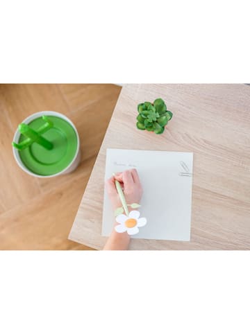 Vigar 2-delige notitieboekjeset groen/lichtbruin