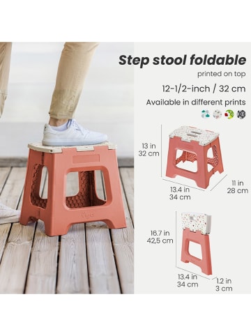 Vigar Hocker in Terrakotta - (H)32 cm