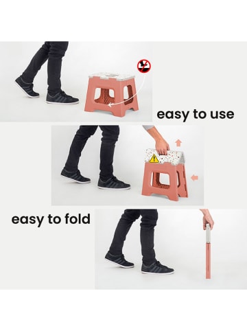 Vigar Hocker in Terrakotta - (H)32 cm