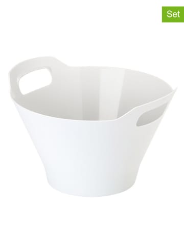 Vigar Kosze (2 szt.) w kolorze jasnoszarym - 5 l