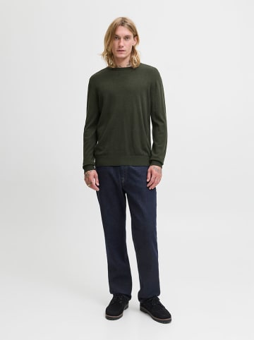 Jack & Jones Sweter w kolorze ciemnozielonym