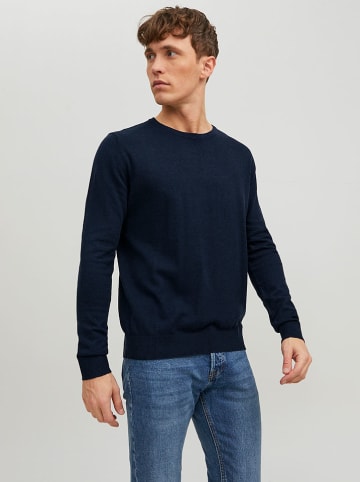 Jack & Jones Sweter w kolorze granatowym