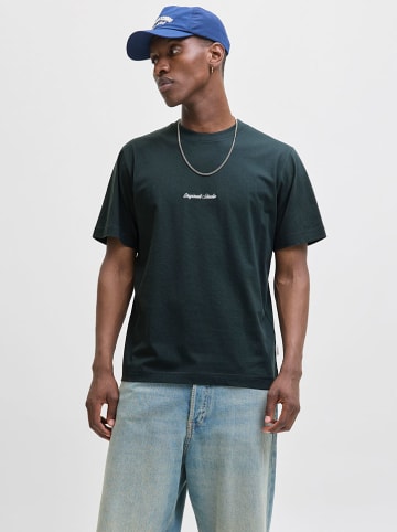 Jack & Jones Koszulka w kolorze ciemnozielonym