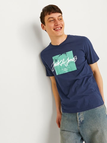Jack & Jones Koszulka w kolorze granatowym