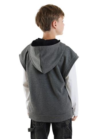 Denokids Bluza w kolorze antracytowym