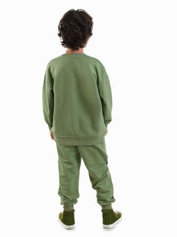 Denokids 2-delige outfit kaki