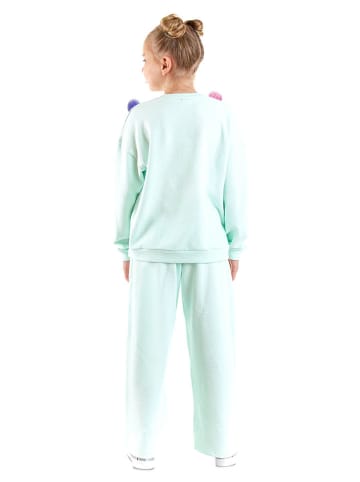 Denokids 2-delige outfit turquoise