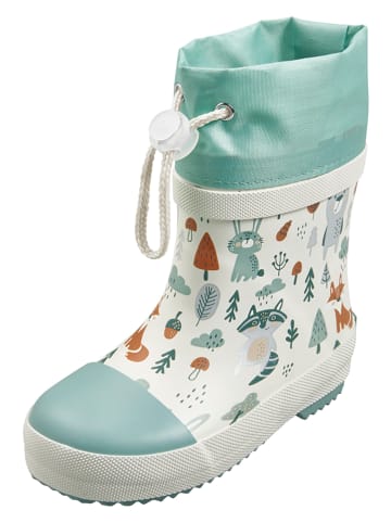 Playshoes Rubberlaarzen turquoise/meerkleurig