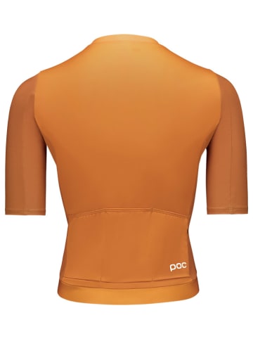 POC Koszulka kolarska "Cadence" w kolorze jasnobrązowym