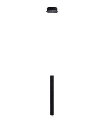 Just Light Lampa wisząca LED w kolorze czarnym - 120 x 15 cm