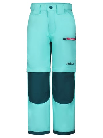 Peek U Afritstrekkingbroek "Terra" turquoise/donkerblauw