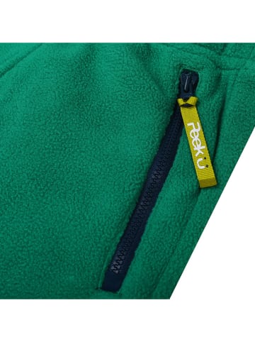 Peek U Fleece broek "Ocean" groen/donkerblauw