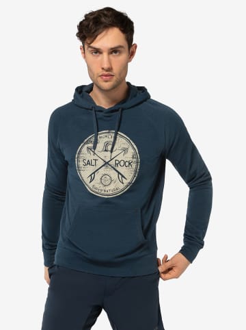 super.natural Hoodie "Salt & Rock" in Dunkelblau