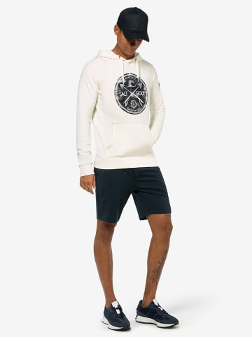 super.natural Hoodie "Salt & Rock" in Weiß