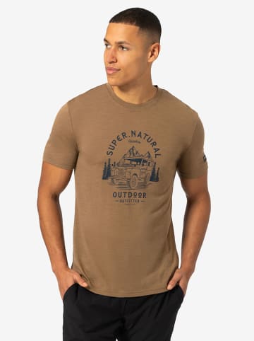 super.natural Shirt "Landi" lichtbruin