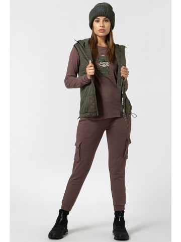 super.natural Softshellweste "Comfort" in Khaki