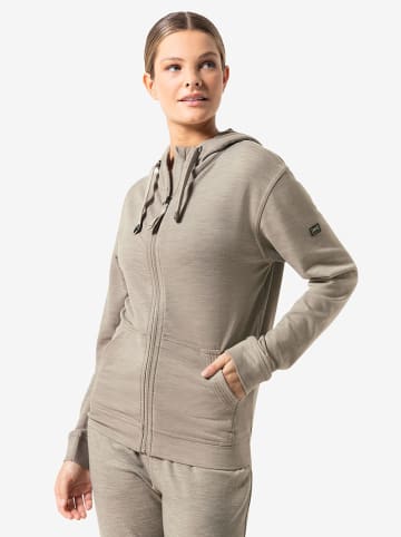 super.natural Sweatjacke "Solution" in Beige