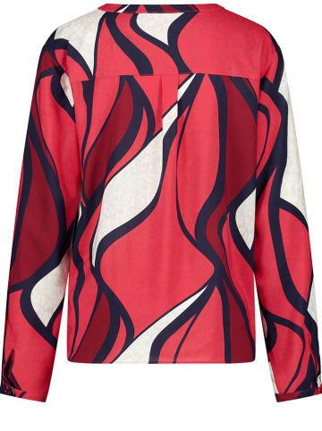 Gerry Weber Bluse in Rot/ Weiß