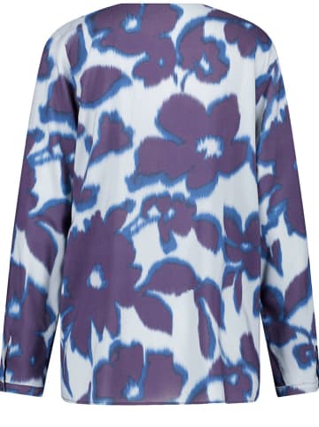 Gerry Weber Bluse in Hellblau/ Dunkelblau