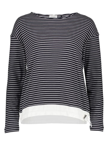 Gerry Weber Longsleeve donkerblauw/wit