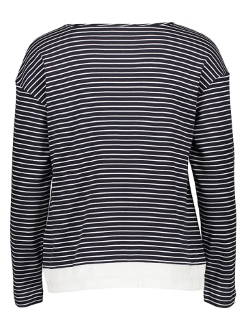 Gerry Weber Longsleeve donkerblauw/wit