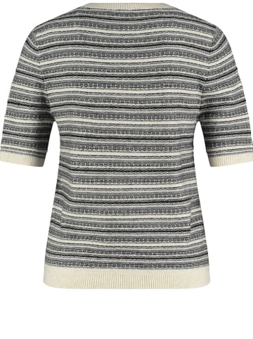 Gerry Weber Sweter w kolorze kremowo-czarnym