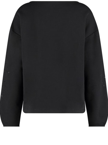 TAIFUN Bluza w kolorze czarnym