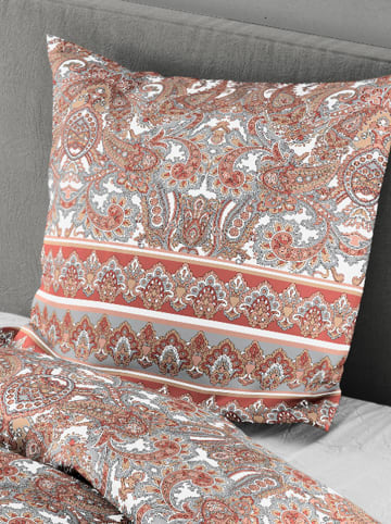 Bierbaum Satin-Bettwäsche "Bierbaum" in Koralle