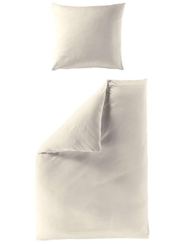 Bierbaum Satin-Bettwäsche "Bierbaum" in Creme