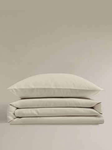 Bierbaum Satin-Bettwäsche "Bierbaum" in Creme