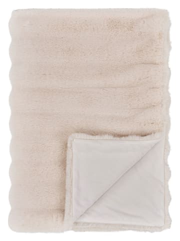 House Nordic Plaid crème - (L)180 x (B)130 cm