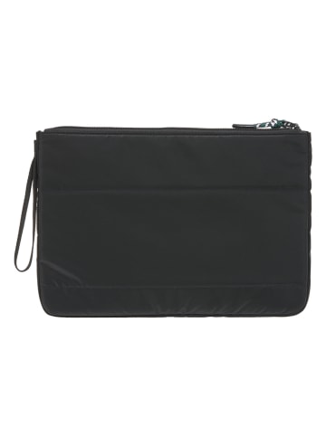 Lässig Wickeltäschchen in Schwarz - (B)33 x (H)23 x (T)3,5 cm