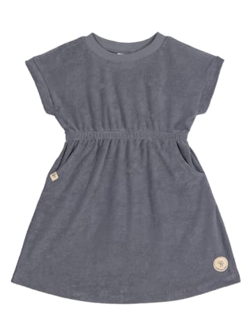 Lässig Kleid in Anthrazit