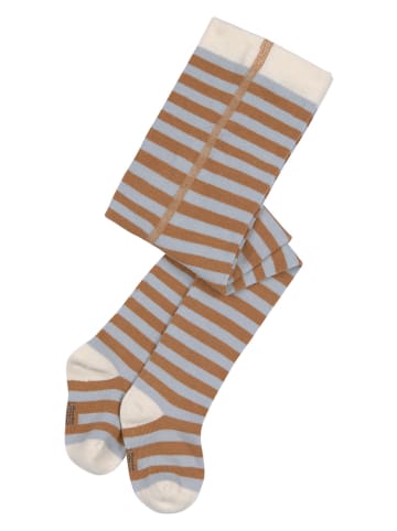 Lässig Strumpfhose in Hellblau/ Beige/ Hellbraun