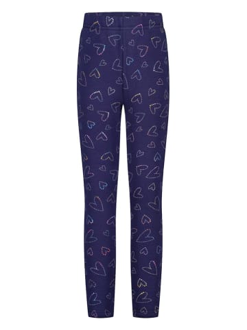 Topo Legginsy termiczne w kolorze granatowym