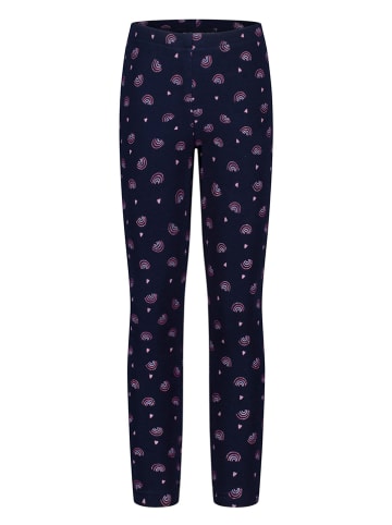 Topo Legginsy termiczne w kolorze granatowym