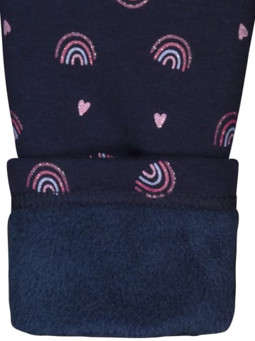 Topo Legginsy termiczne w kolorze granatowym