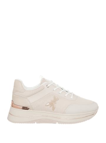 Patrizia Pepe Leren sneakers beige