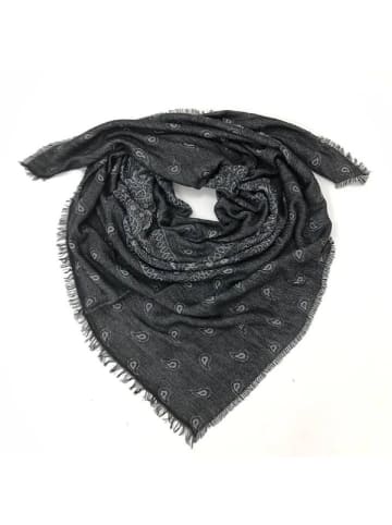 MILANO AMOUR Schal in Schwarz - (L)150 x (B)150 cm