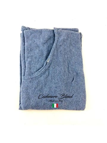 MILANO AMOUR Ponczo w kolorze błękitnym