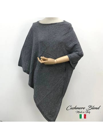 MILANO AMOUR Poncho in Anthrazit