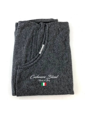 MILANO AMOUR Ponczo w kolorze antracytowym